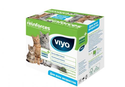 VIYO REINFORCES CAT ALL AGES Пребиотический напиток Вийо для кошек всех возрастов